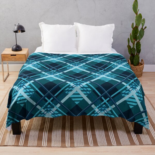 Item preview, Frozen Roots Plaid designed and sold by Saki Desjardins.