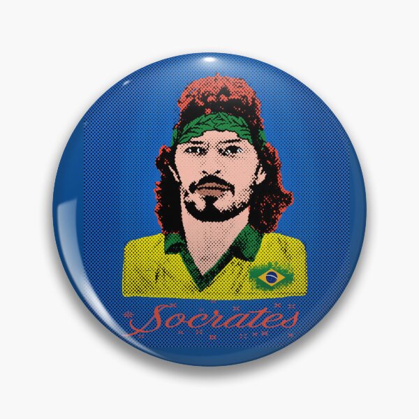 Item preview, Dr. Socrates Brazilian player designed and sold by GirlFromBrazil.