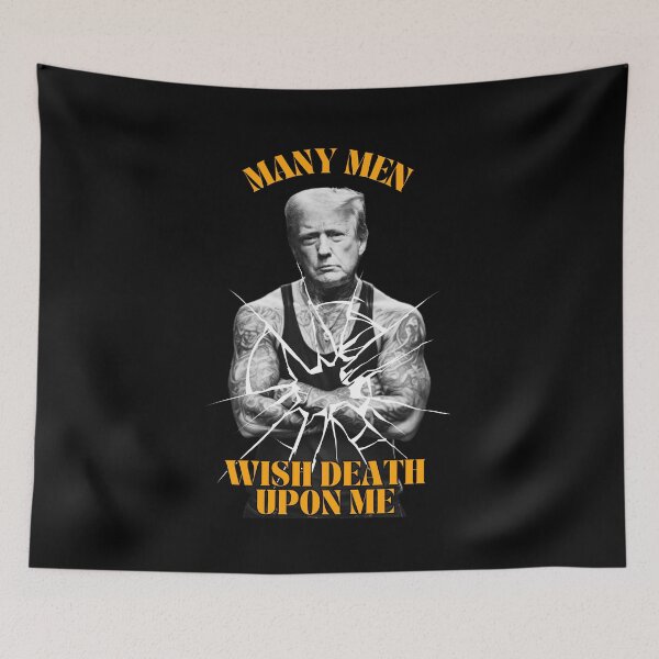 Item preview, Trump Many Men Wish designed and sold by OldDustyTee.