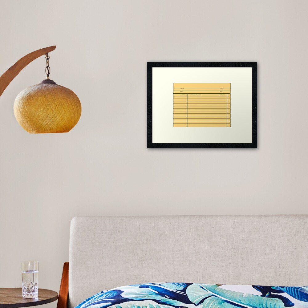 Item preview, Framed Art Print designed and sold by cozydaily.