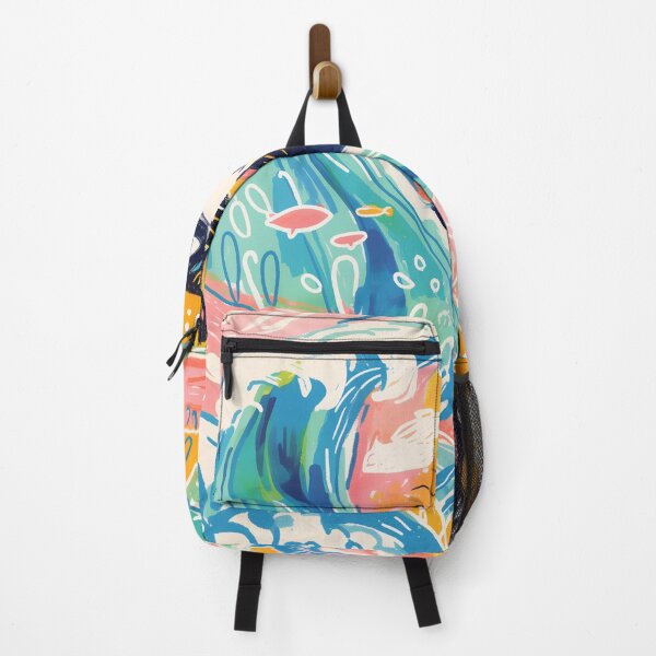 Item preview, Feline Serenity Amidst Oceanic Surrealism designed and sold by Cat-Wave-Dream.