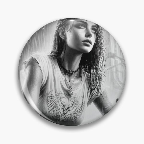 Item preview, Title: "Rainfall Rebel: Defiant in the Downpour - Ghost Archer Illusions" designed and sold by Ghost Archer Illusions.