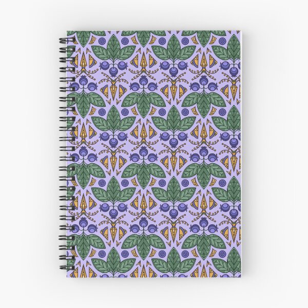 Item preview, Art Deco Blueberry Pattern Purple by JoyzArtz designed and sold by JoyzArtz.