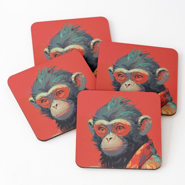 Item preview, Vermillion Ape designed and sold by crashbubble.