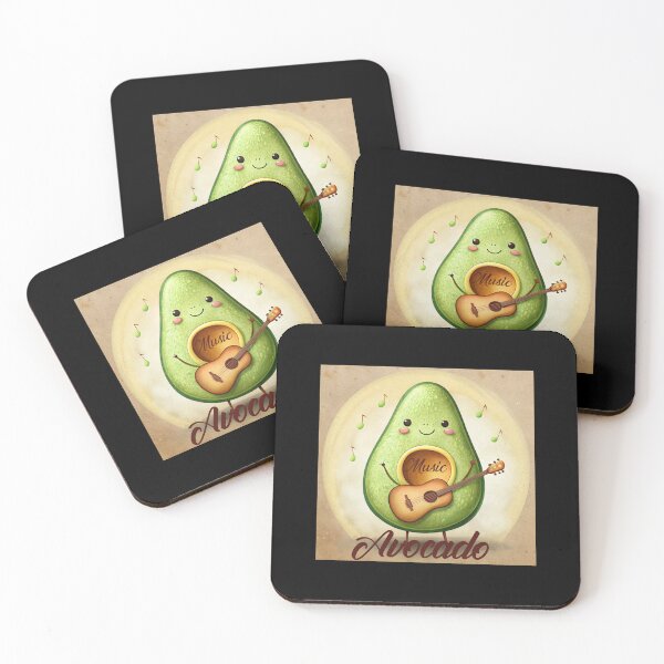 Item preview, Avocado Music - Singing Avocado T-Shirt Designs of the Year designed and sold by Techflare.