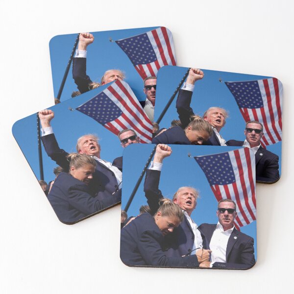 Item preview, Trump "Fight" 2024 - Shot at Rally designed and sold by DividedKingdom.