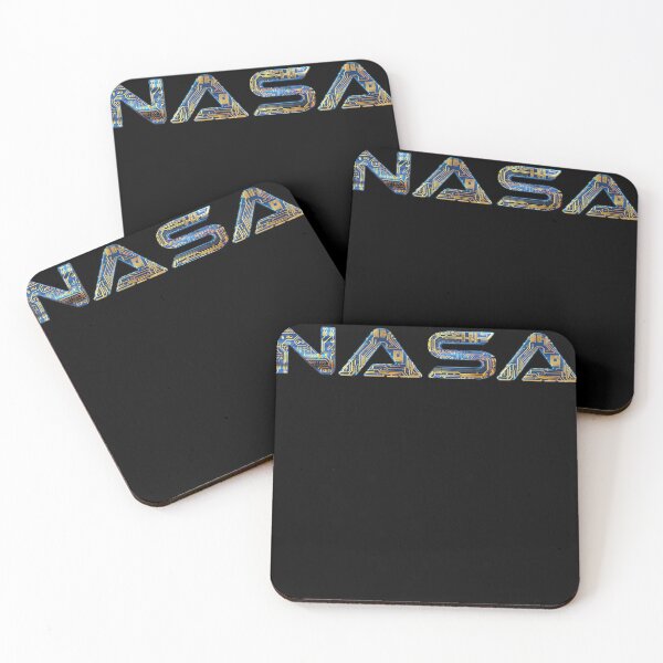 Item preview, Nasa Logo Blue Circuitry - BLK designed and sold by LuizSilva1983.