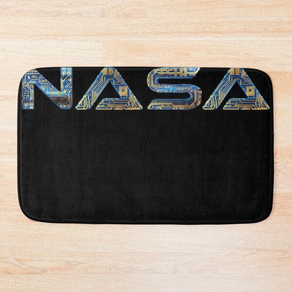 Item preview, Nasa Logo Blue Circuitry - BLK designed and sold by LuizSilva1983.