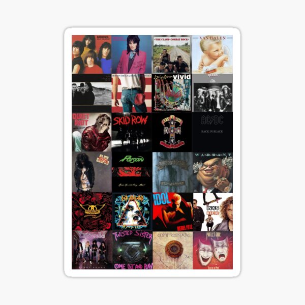 Item preview, 1980s Rock Classics  designed and sold by Fed Up Design & Creation.