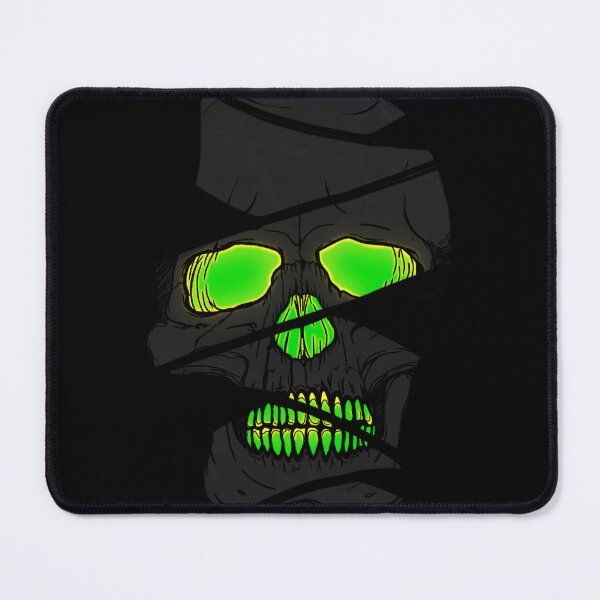 Item preview, Skull ( Green Wave ) designed and sold by BerryBerryBaby.