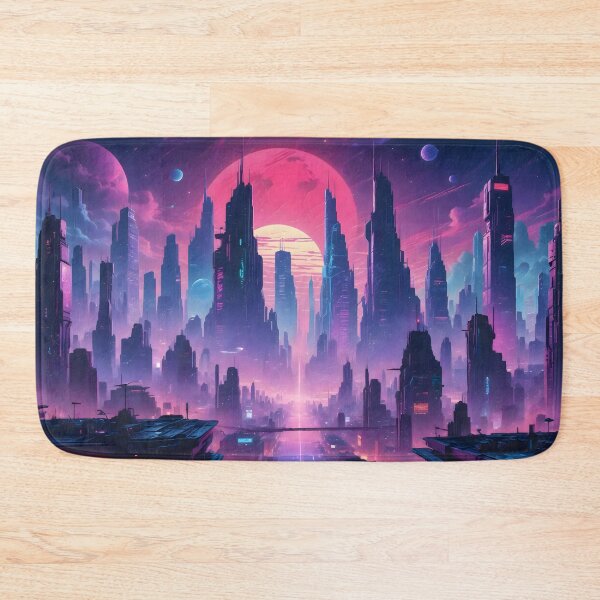 Item preview, Cyberpunk City Skyline designed and sold by papi1998.