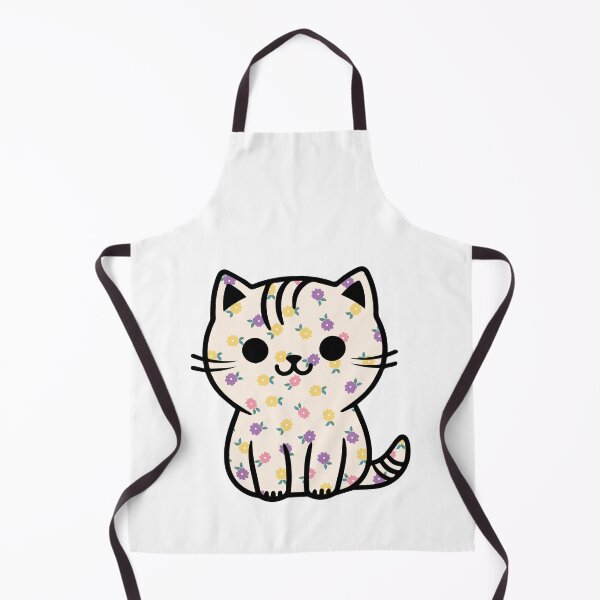Item preview, Cute floral kitty designed and sold by Kinkalow.