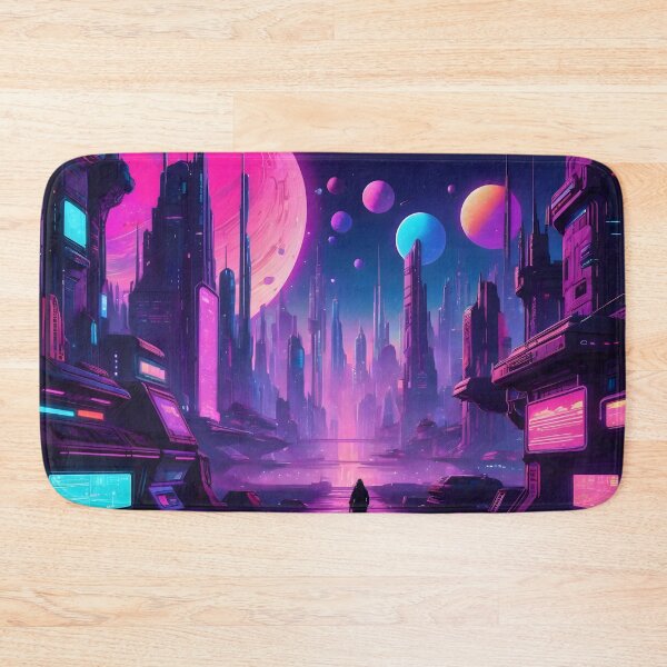 Item preview, Cyberpunk City Skyline designed and sold by papi1998.