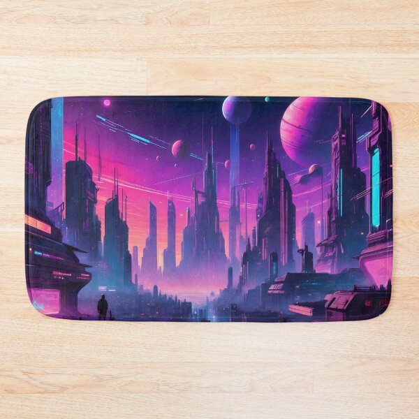 Item preview, Cyberpunk City Skyline designed and sold by papi1998.