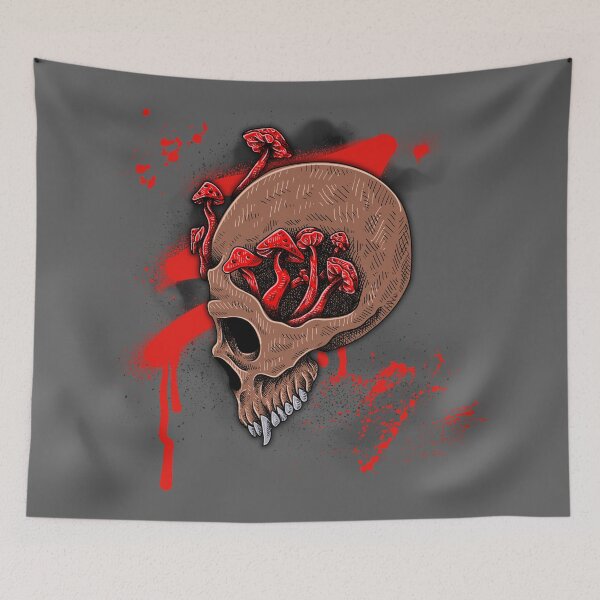 Item preview, Mushroom skull #Taxidermy #Skull #Bones designed and sold by Anna Halasek.