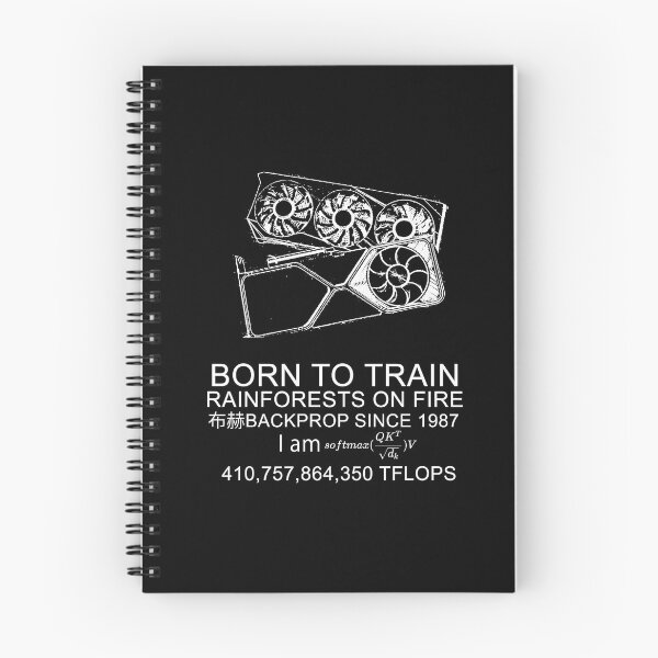 Item preview, Born To Train (White) designed and sold by ethansmith2000.