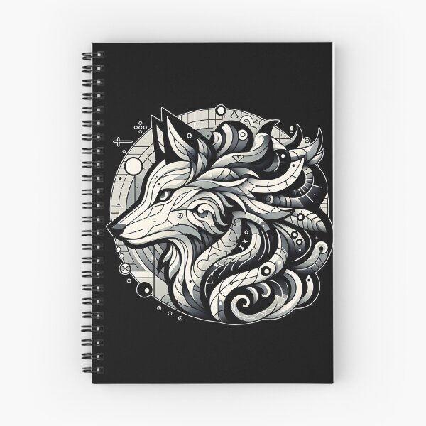 Item preview, Geometric Abstract Wolf Art designed and sold by Dynke.