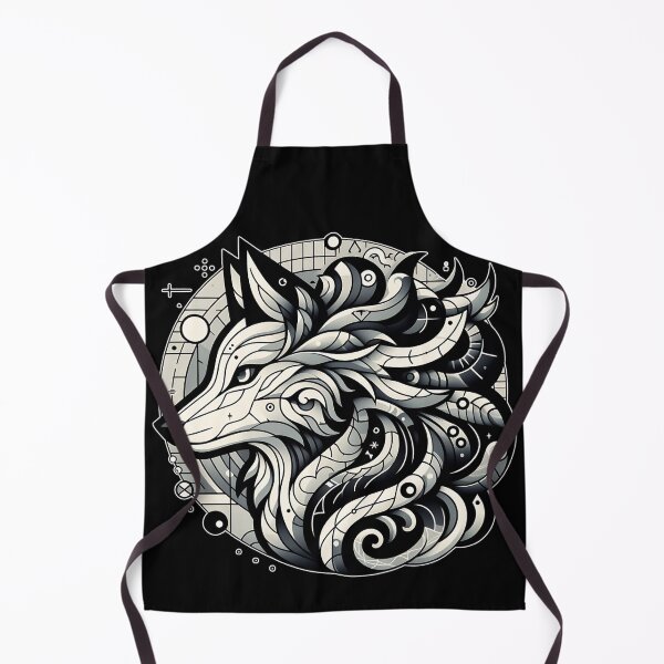 Item preview, Geometric Abstract Wolf Art designed and sold by Dynke.