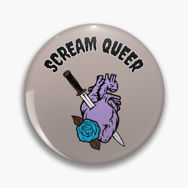 Item preview, Scream Queer - Horror - Pride - Androsexual designed and sold by finalnbi.