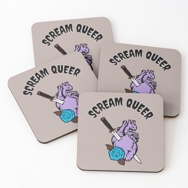 Item preview, Scream Queer - Horror - Pride - Androsexual designed and sold by finalnbi.