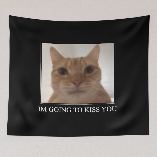 Item preview, 643 I Am Going To Kiss You Cat	 designed and sold by rczjlxdvvj62.