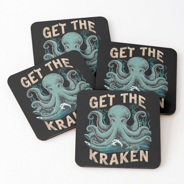 Item preview, Get the Kraken t-shirt design  designed and sold by Shorazu.