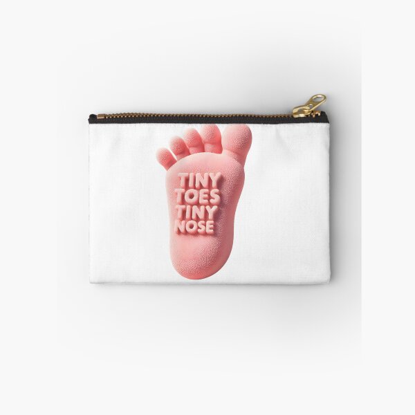 Item preview, Cute Tiny Toes Tiny Nose Baby Announcement Design designed and sold by StyLeHi.