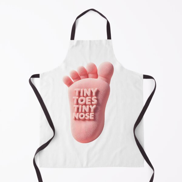 Item preview, Cute Tiny Toes Tiny Nose Baby Announcement Design designed and sold by StyLeHi.