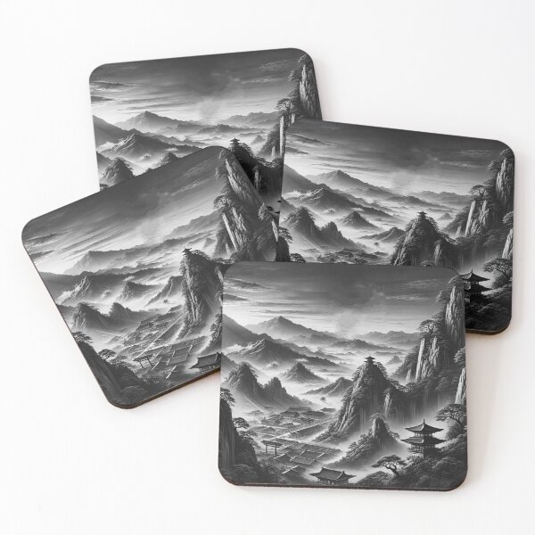 Item preview, Misty Mountain Village designed and sold by Customisedartnz.