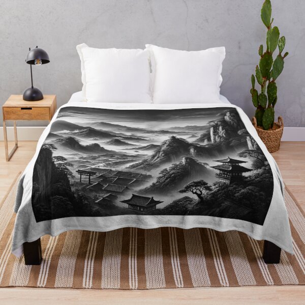 Item preview, Misty Mountain Village designed and sold by Customisedartnz.