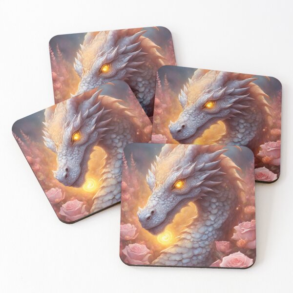 Item preview, Dragon-Pink Rose designed and sold by LVA-Art.