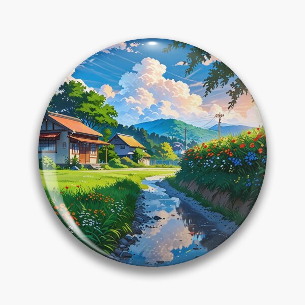 Item preview, Summer Rain in the Countryside designed and sold by sticky10.