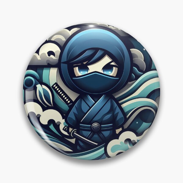 Item preview, Geometric Abstract Ninja Artwork designed and sold by Dynke.