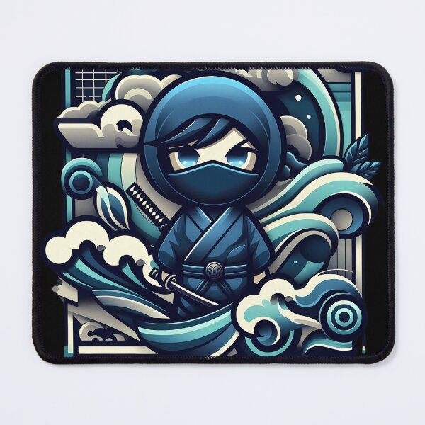 Item preview, Geometric Abstract Ninja Artwork designed and sold by Dynke.