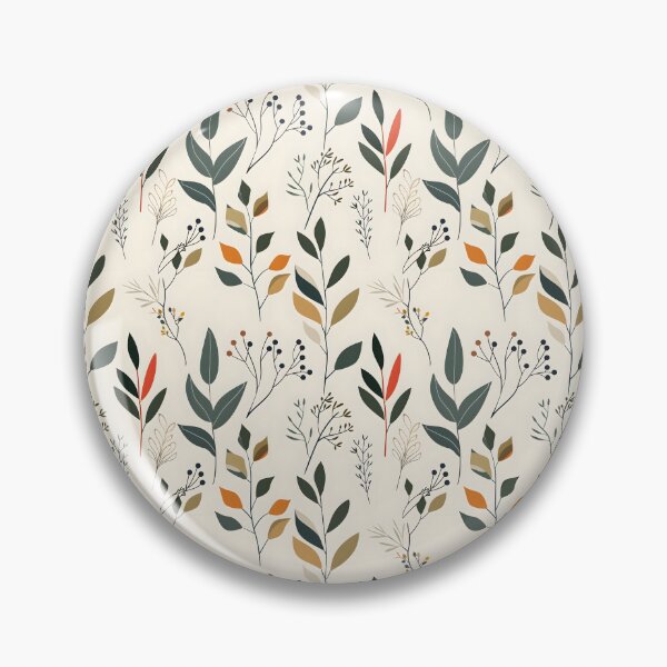 Item preview, Vintage minimalist nature mixed color pattern designed and sold by joyandoman.