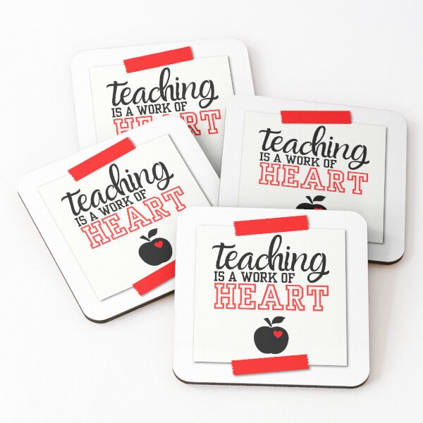 Item preview, Teaching is a Work of Heart designed and sold by tmachtan.