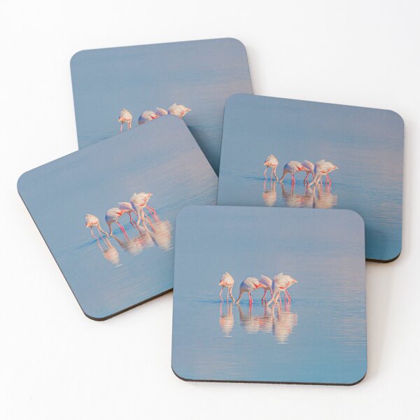 Item preview, Greater Flamingos go to Breakfast designed and sold by Dalyndigital Photography.