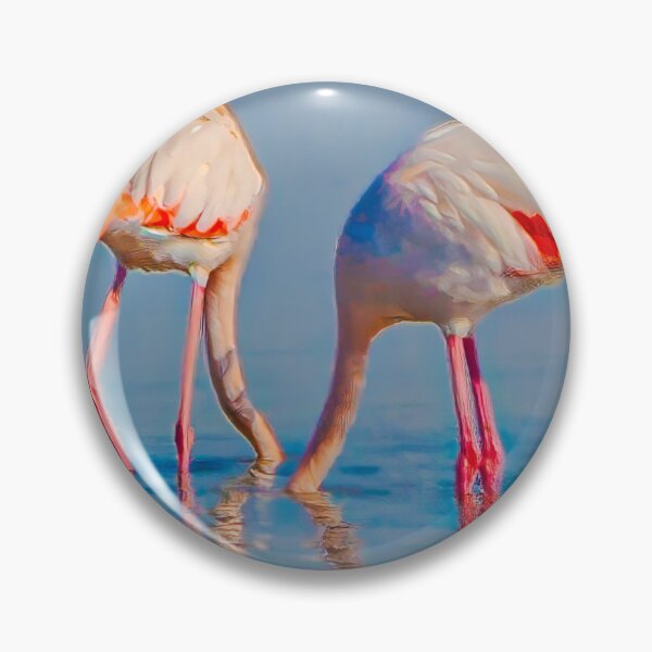Item preview, Greater Flamingos go to Breakfast designed and sold by Dalyndigital Photography.