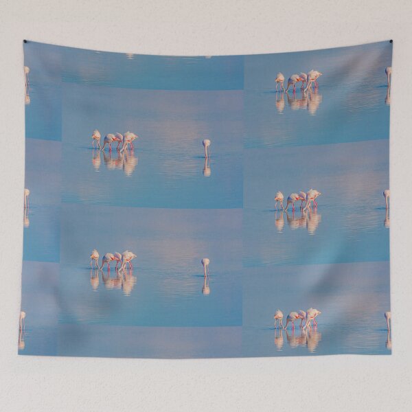 Item preview, Greater Flamingos go to Breakfast designed and sold by Dalyndigital Photography.