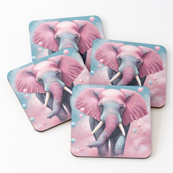 Item preview, Cotton Candy Elephant designed and sold by LVA-Art.