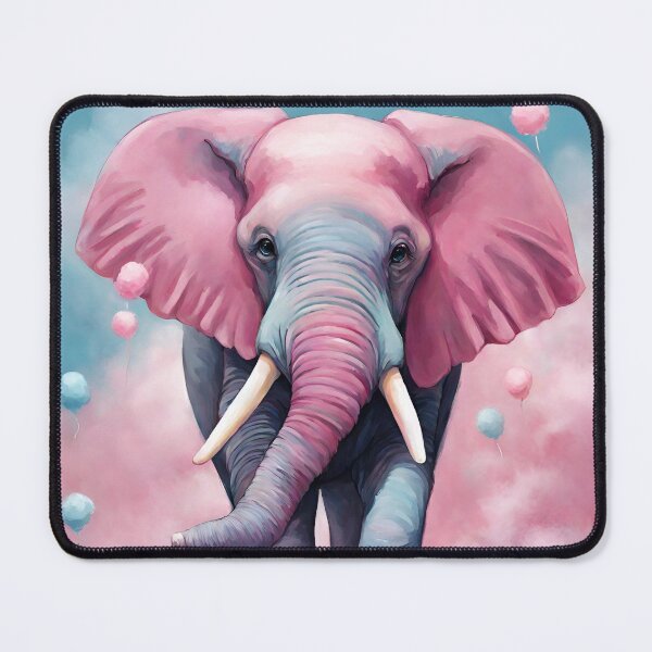 Item preview, Cotton Candy Elephant designed and sold by LVA-Art.