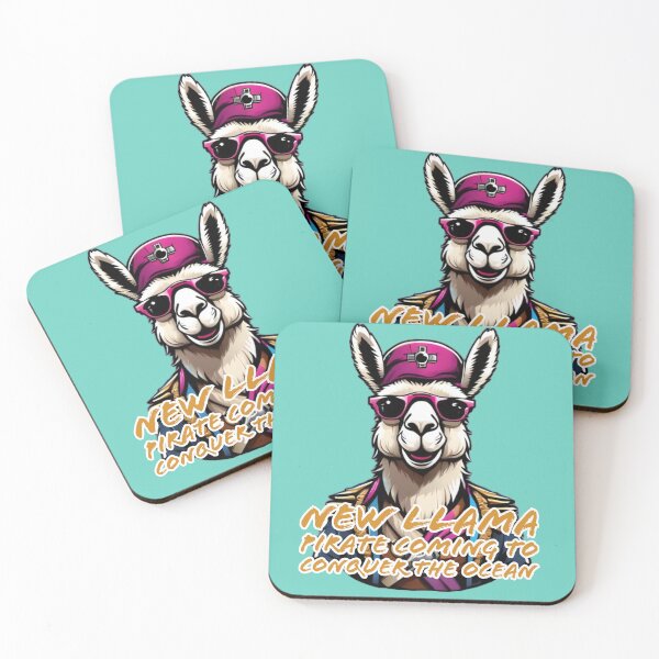 Item preview, New Llama Pirate Coming To Conquer The Ocean designed and sold by DesignPrePress.
