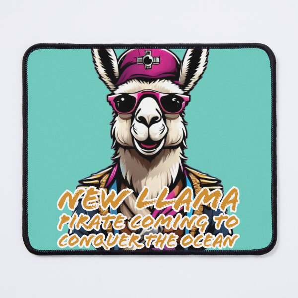 Item preview, New Llama Pirate Coming To Conquer The Ocean designed and sold by DesignPrePress.