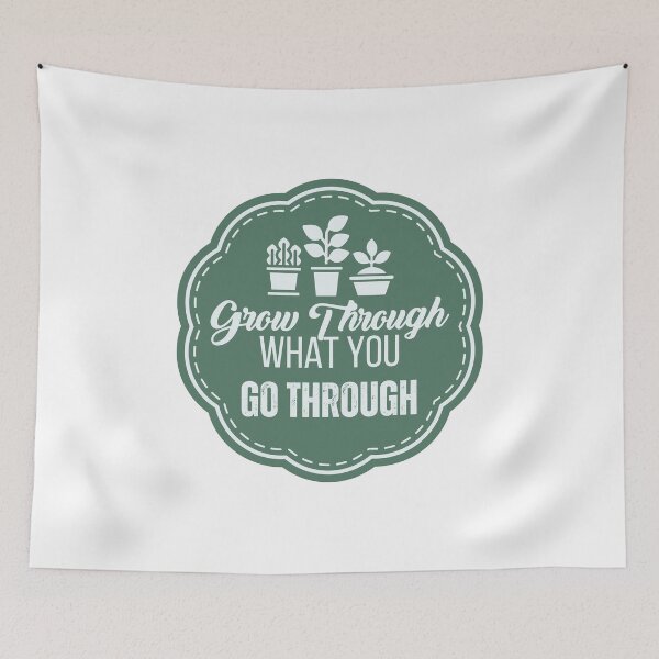 Item preview, Grow Through What You Go Through designed and sold by tmachtan.