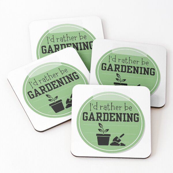 Item preview, I'd Rather Be Gardening designed and sold by tmachtan.