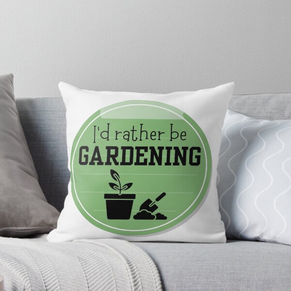 Item preview, I'd Rather Be Gardening designed and sold by tmachtan.