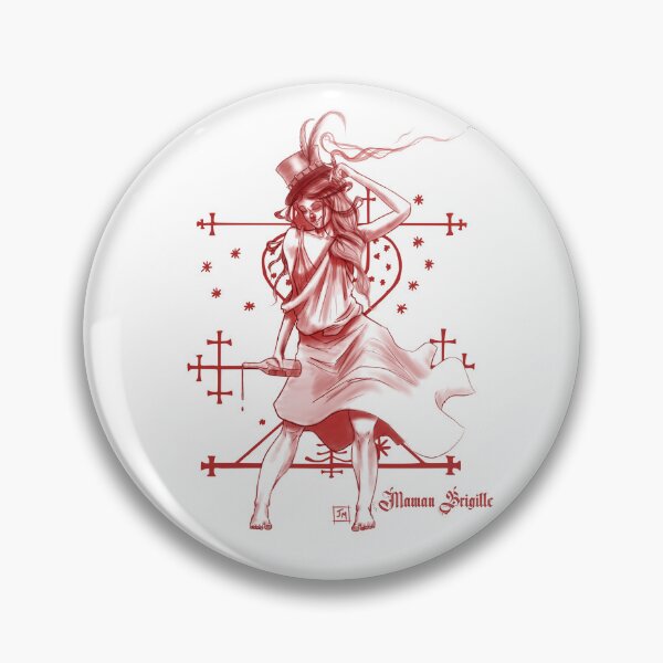 Item preview, Maman Brigitte - Vodou Lwa of Death designed and sold by Fae Visions Boutique.