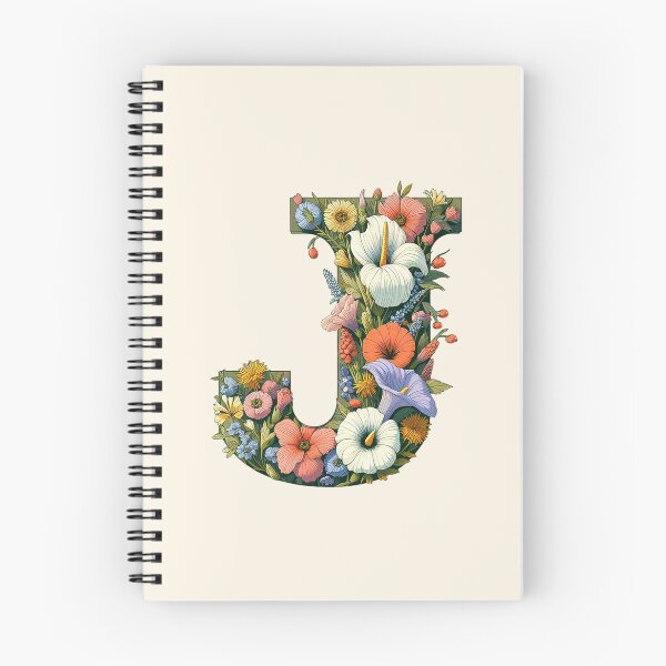 Aperçu de l'œuvre Lettre florale J créée et vendue par zzz888.