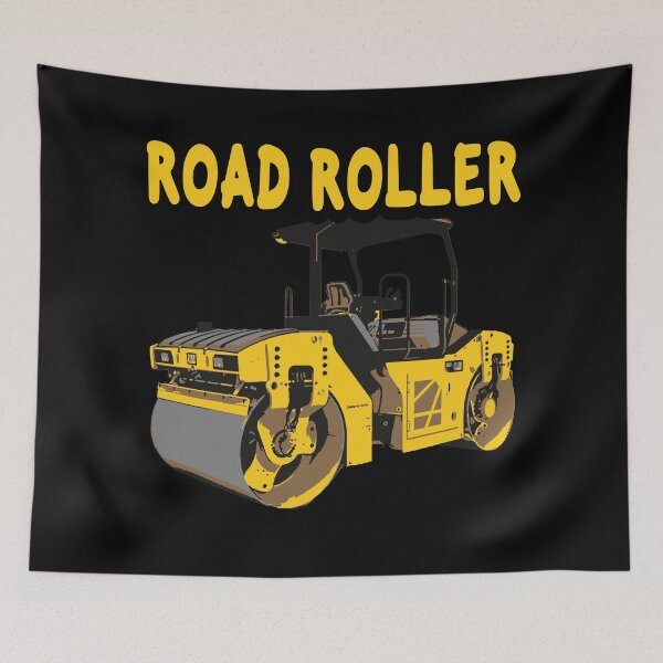 Item preview, Road Roller Truck Kids Garage designed and sold by cowtownCOWBOY.