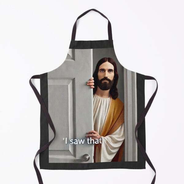 Item preview, jesus i saw that meme designed and sold by CatmemesArt.